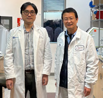 Shih-Hsiu Jerry Wang, MD, PhD, and Bin Xu, PhD