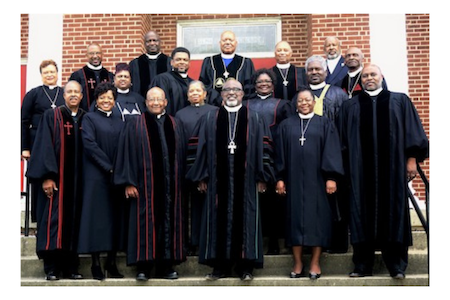 Photo of pastors from the AME Zion HEAL partnership
