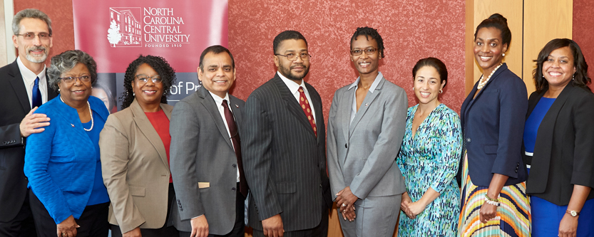 Group photo of faculty and staff at the 2017 Partnership kickoff celebration.