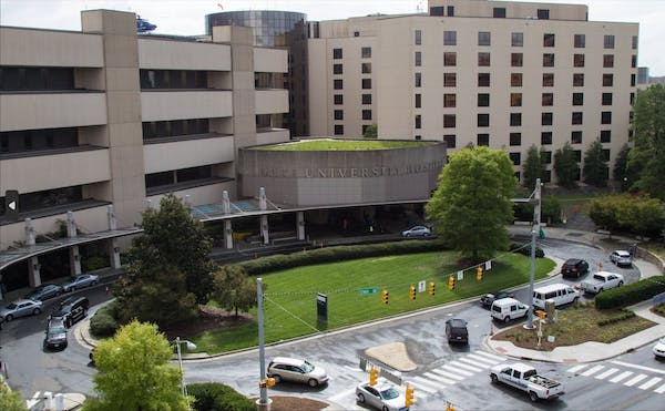 duke hospital outside view