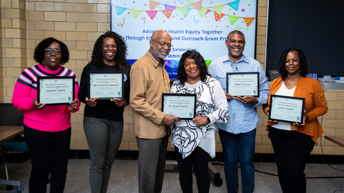 Grantees of the 2025 Duke Advancing Health Equity Together Education and Outreach Grant Program