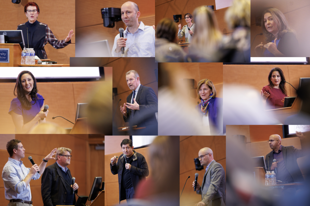 collage of speakers from the symposium