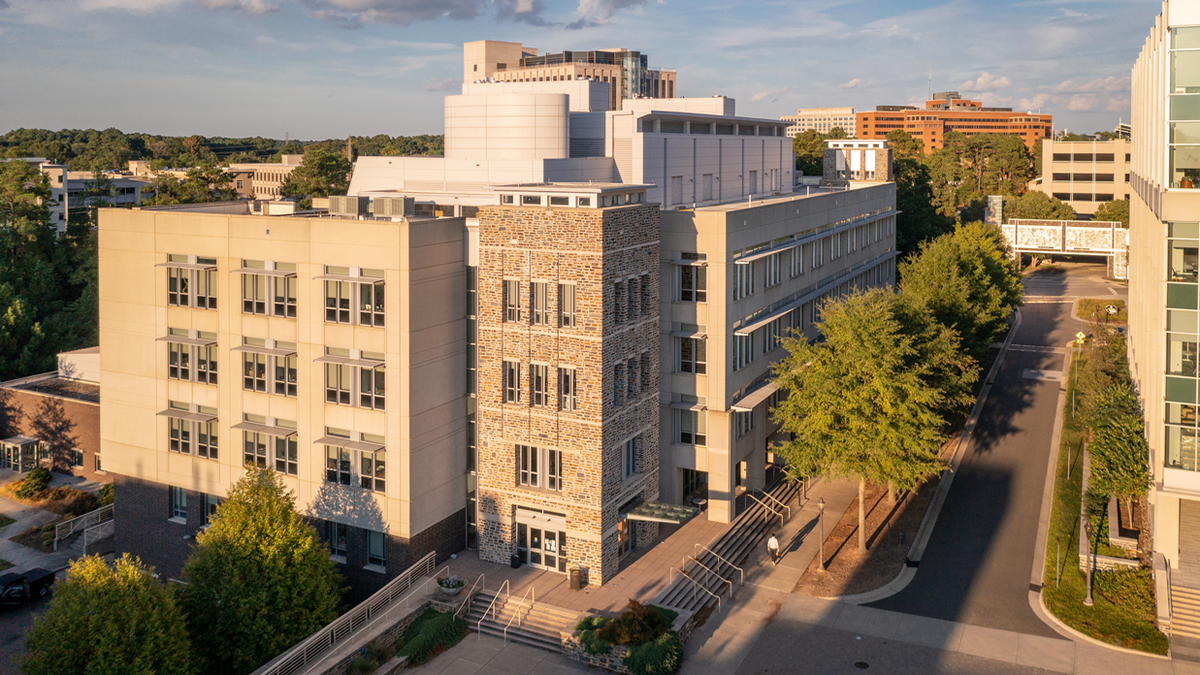 External arial view of the MSRB3 building. 
