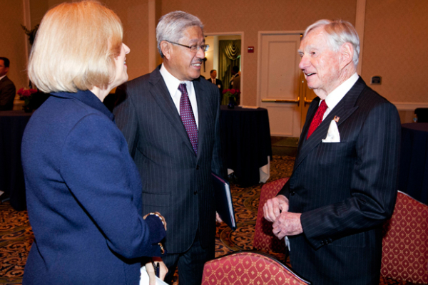 David Murdock with Dr. Dzau