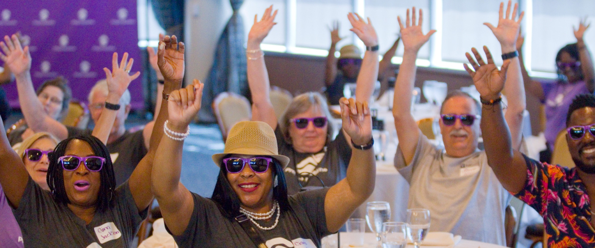 Community members at an event in Kannapolis