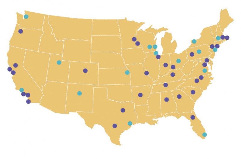 ACT Network map