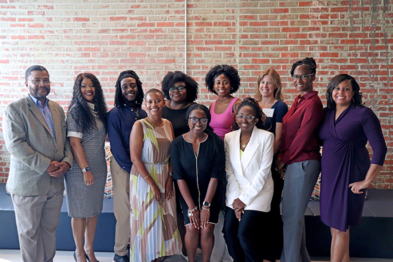 Photo of 2023 NCCU interns and program leadership