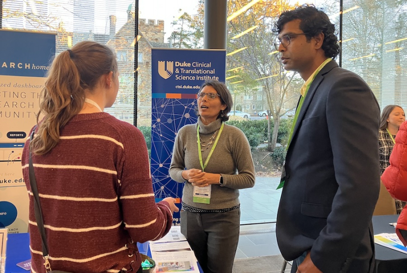 Photo of CTSI staff members at Invented at Duke