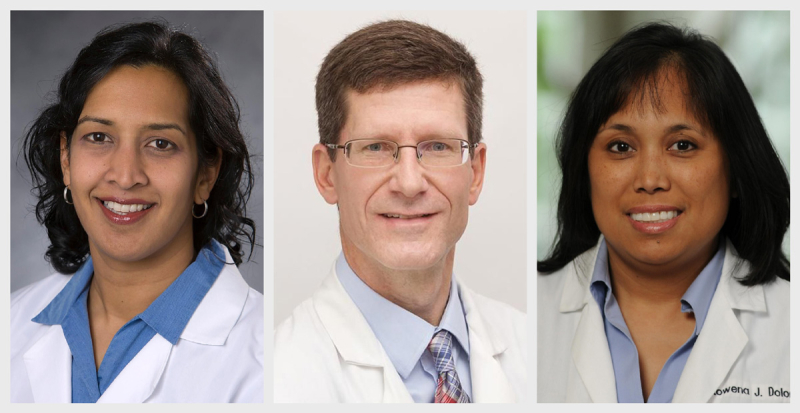 Ranee Chatterjee, MD; William Yancy, Jr., MD; Rowena Dolor, MD