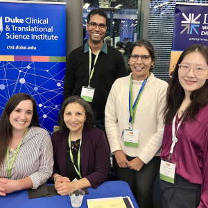 CTSI Accelerator team at Invented at Duke event 